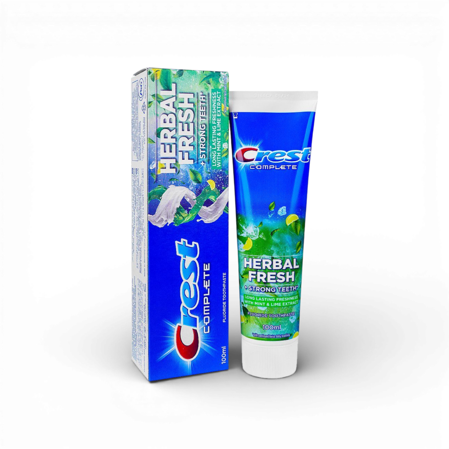 Crest Complete Herbal Fresh + Strong Teeth Toothpaste – 100ml
