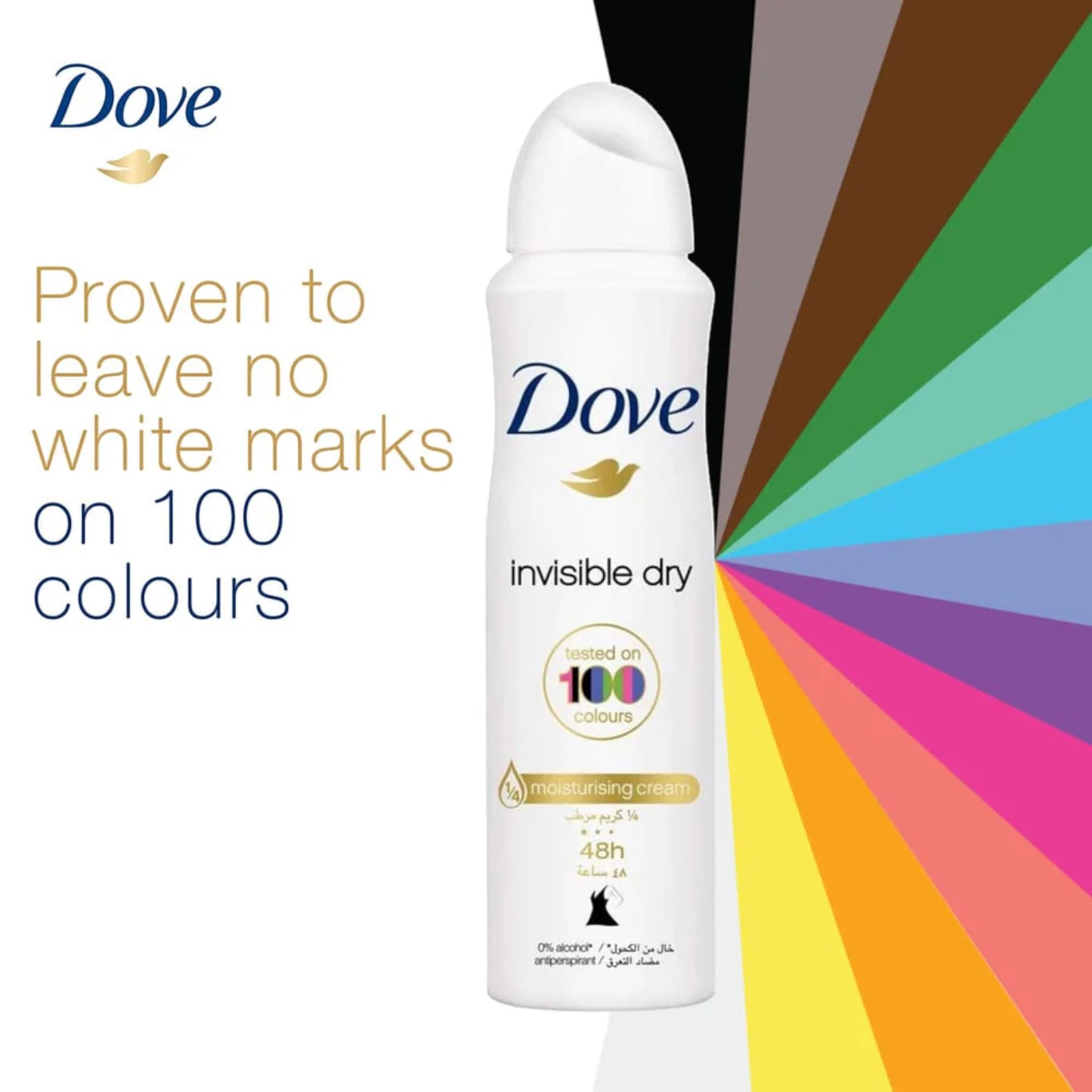 Dove Invisible Dry Deodorant Spray – 150ml