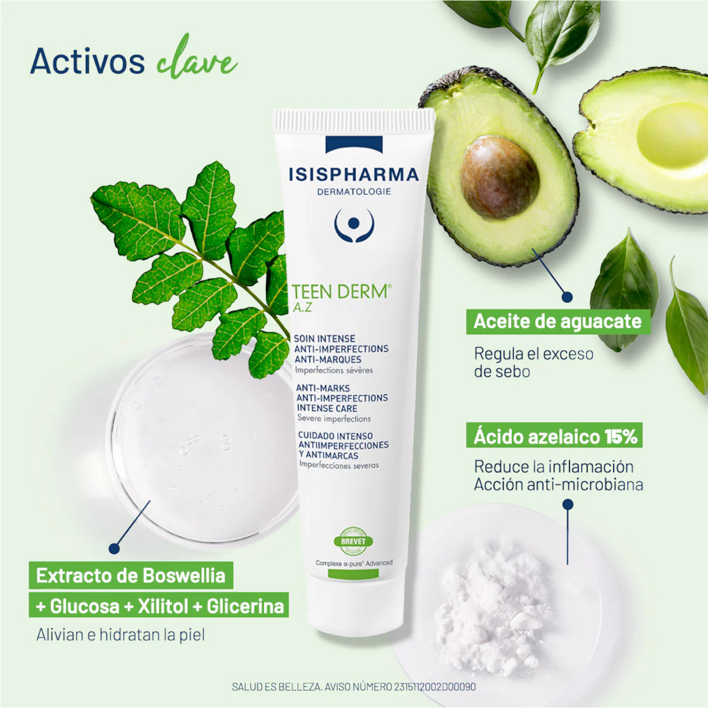 Isispharma Teen Derm A.Z Intense – 30 ml