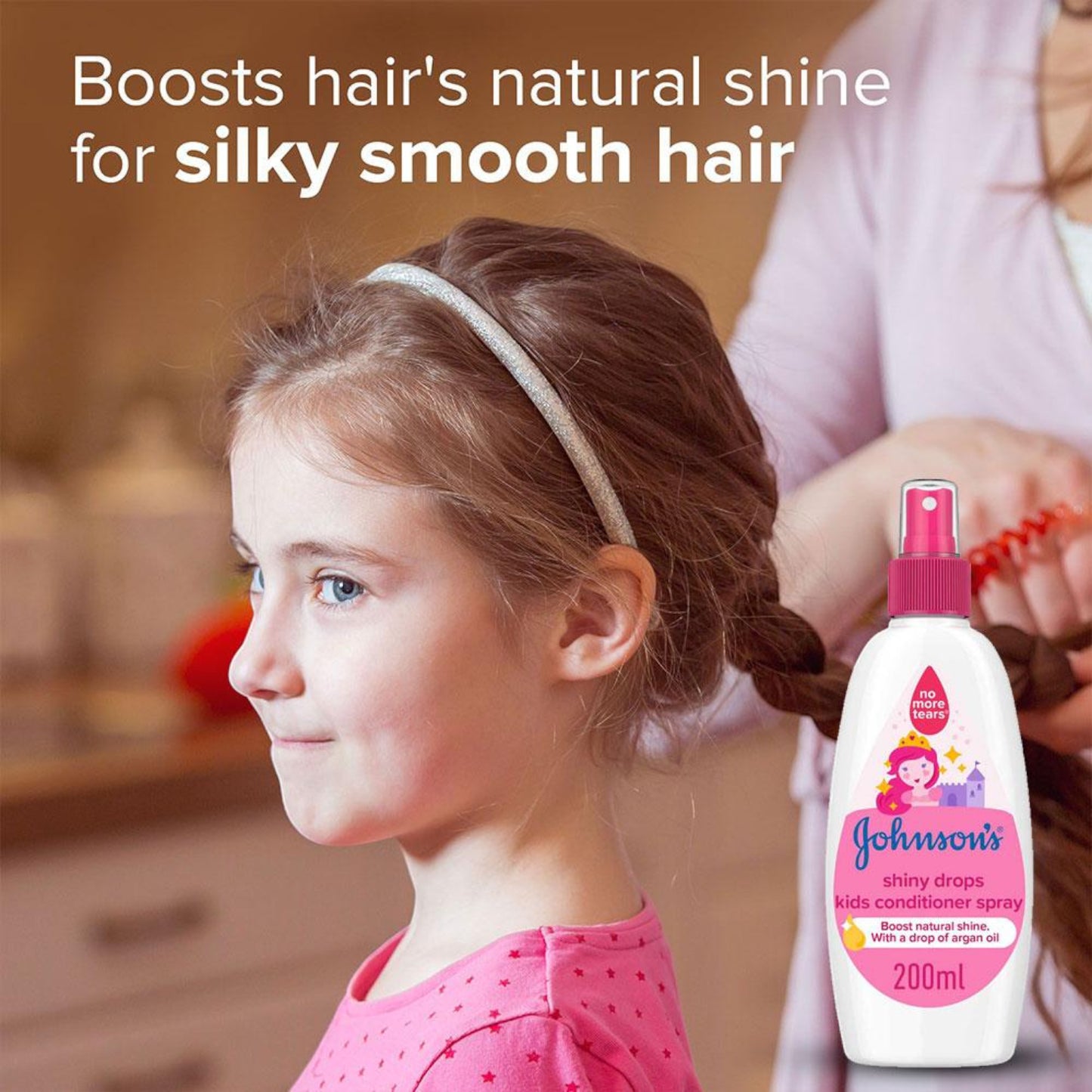 Johnson’s Shiny Drops Kids Conditioner Spray – 200ml