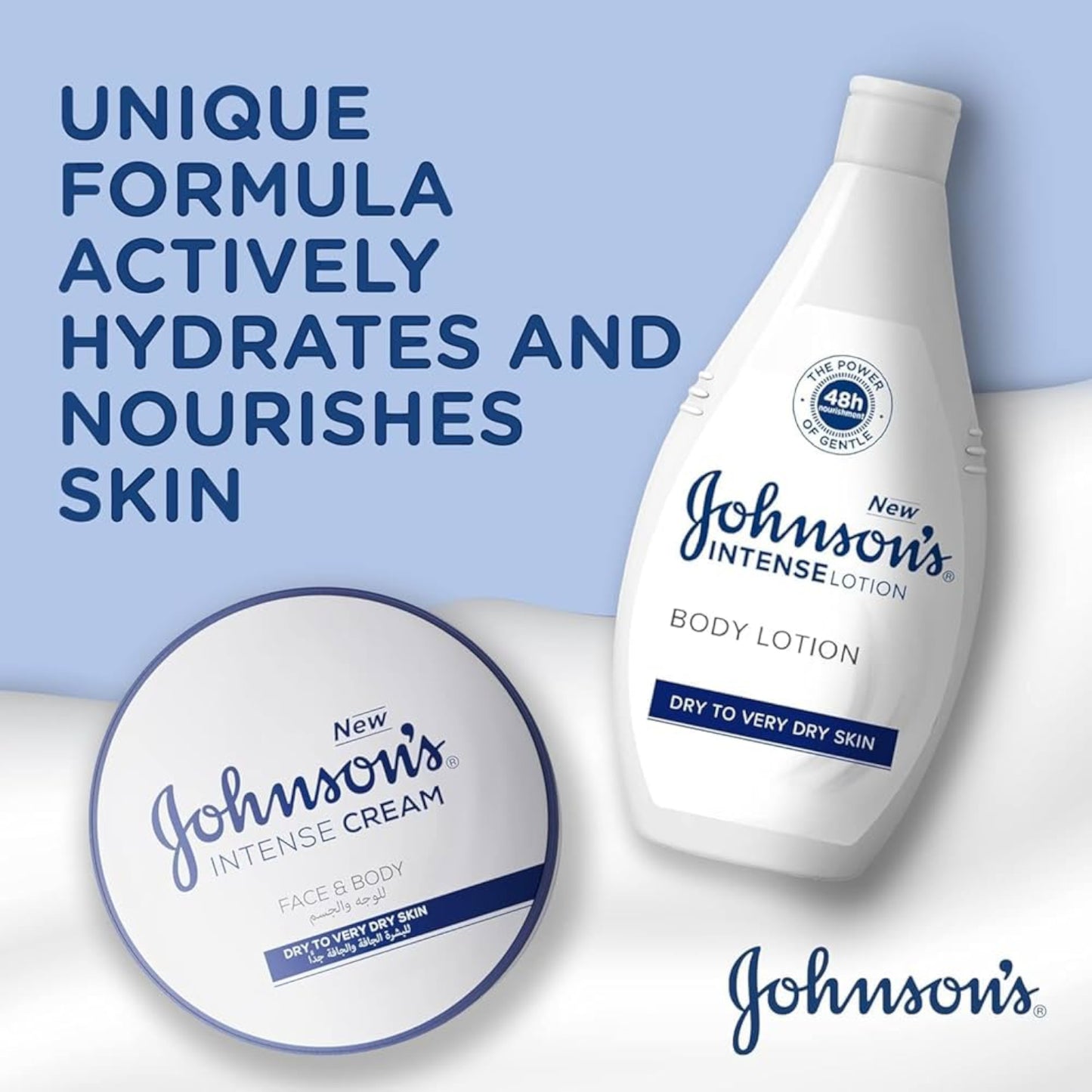 Johnsons Intense Cream for Dry to Very Dry Skin – 300ml