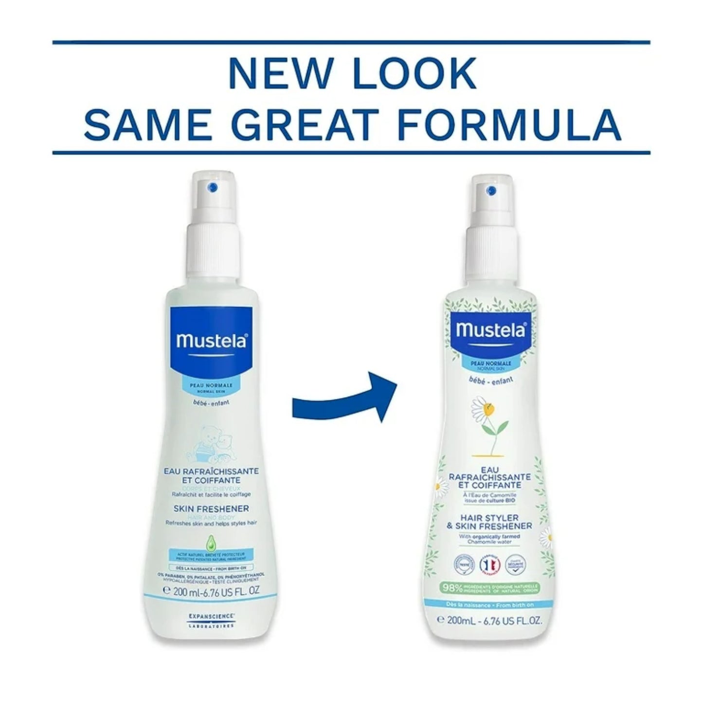 Mustela Baby Hair Styler And Skin Freshener – 200ml