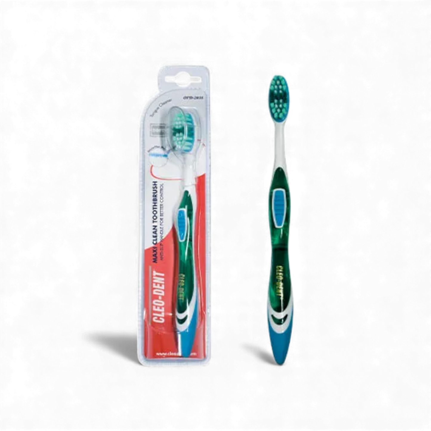 Cleo-Dent Maxi Clean Toothbrush – Soft