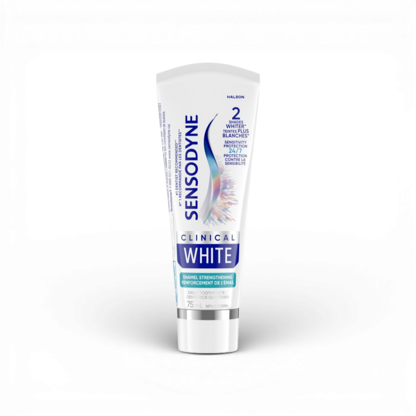 Sensodyne Clinical White Enamel Strengthening Toothpaste – 75ml