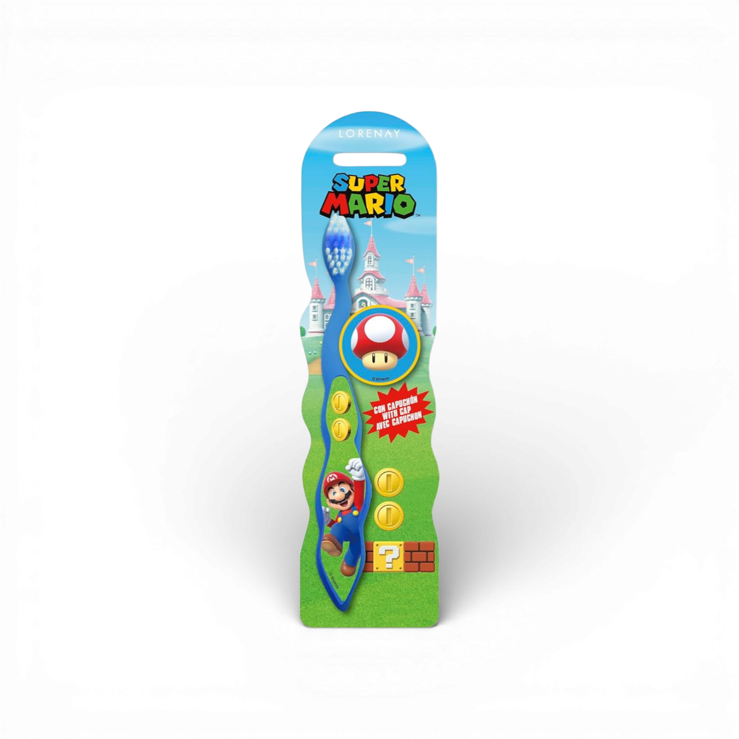 Super Mario Kids Toothpaste (Fluoride) + Toothbrush Set – 50ml