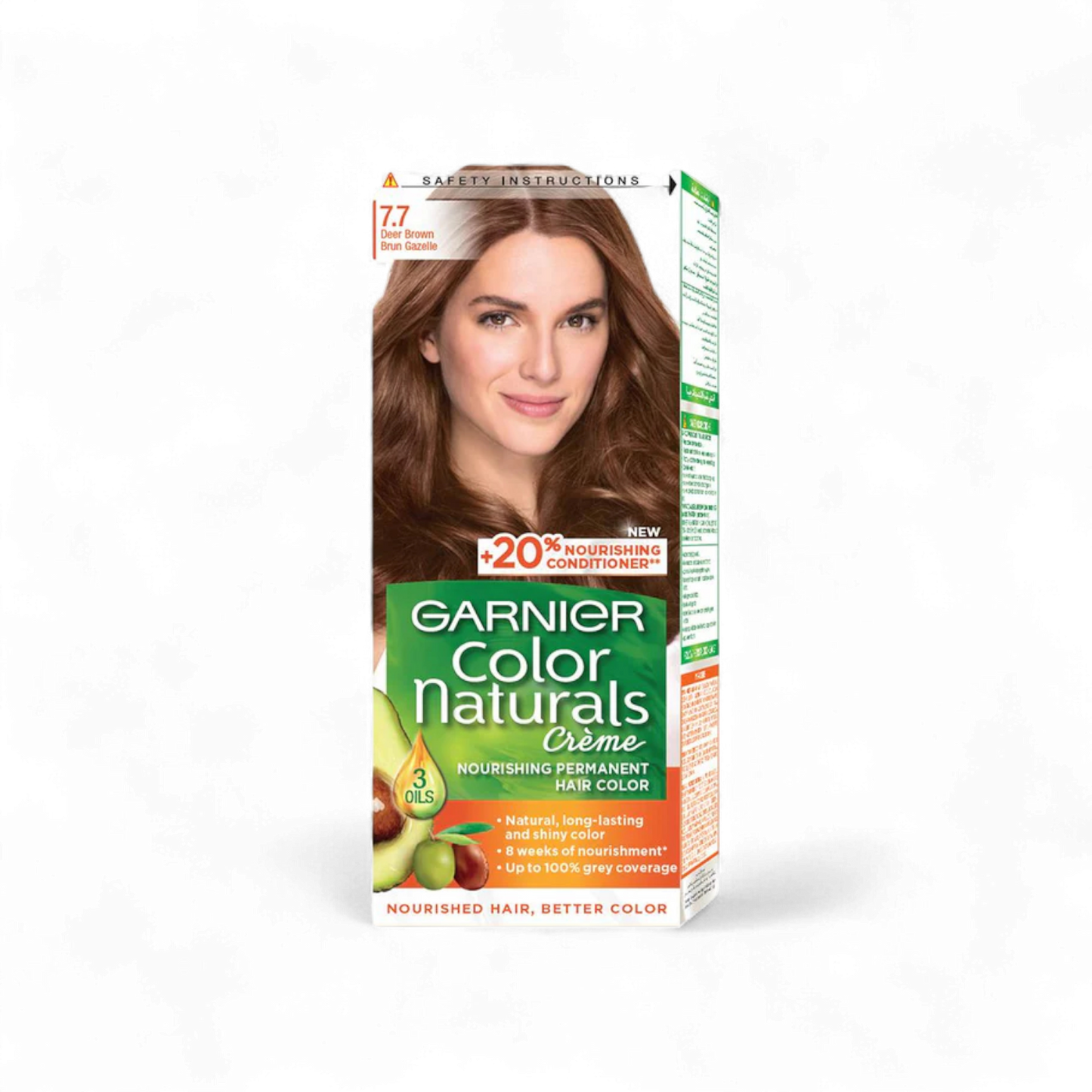 Garnier Color Naturals Crème Hair Color 7.1 Ash Blonde – 100 ml
