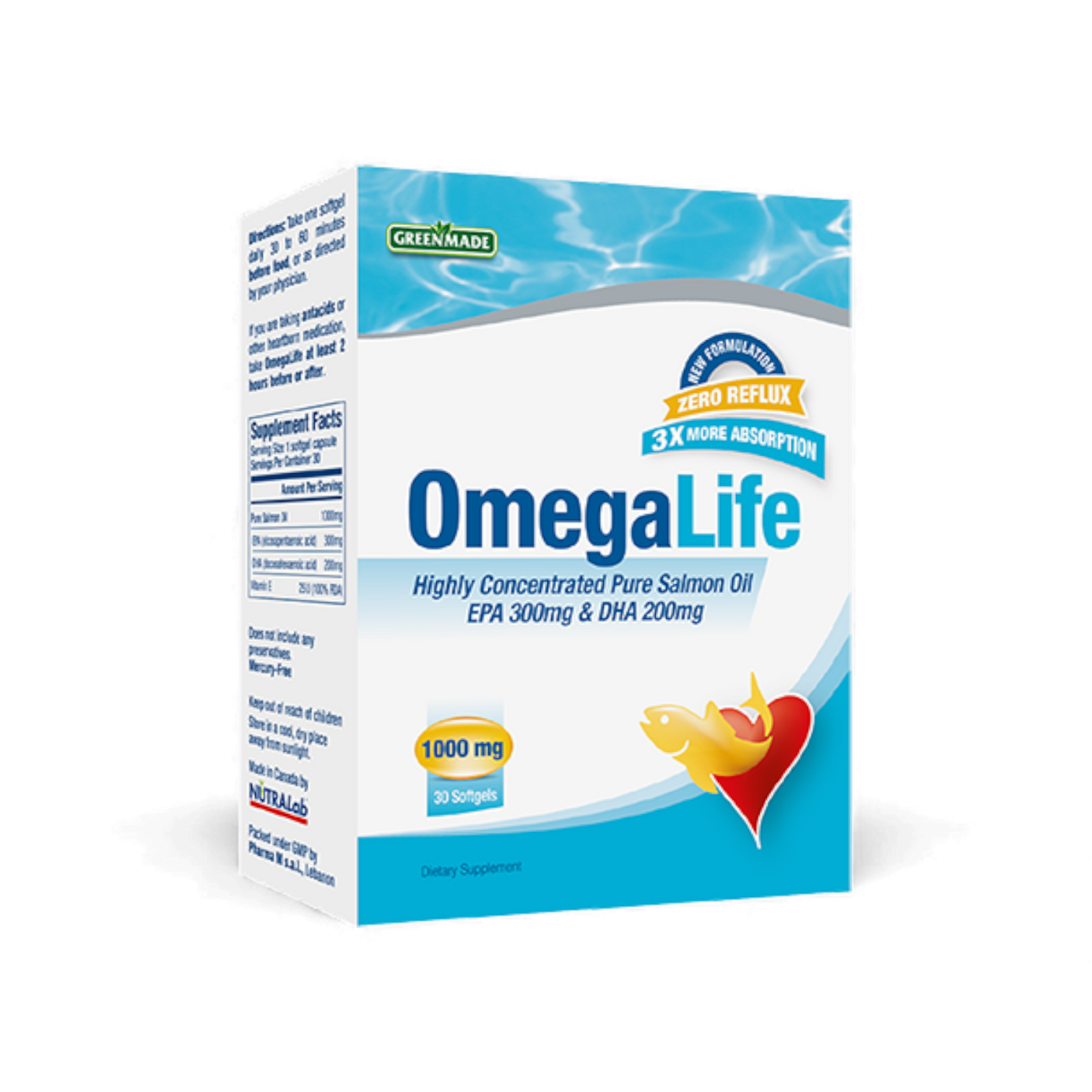 Green Made – OmegaLife (30 Capsules)
