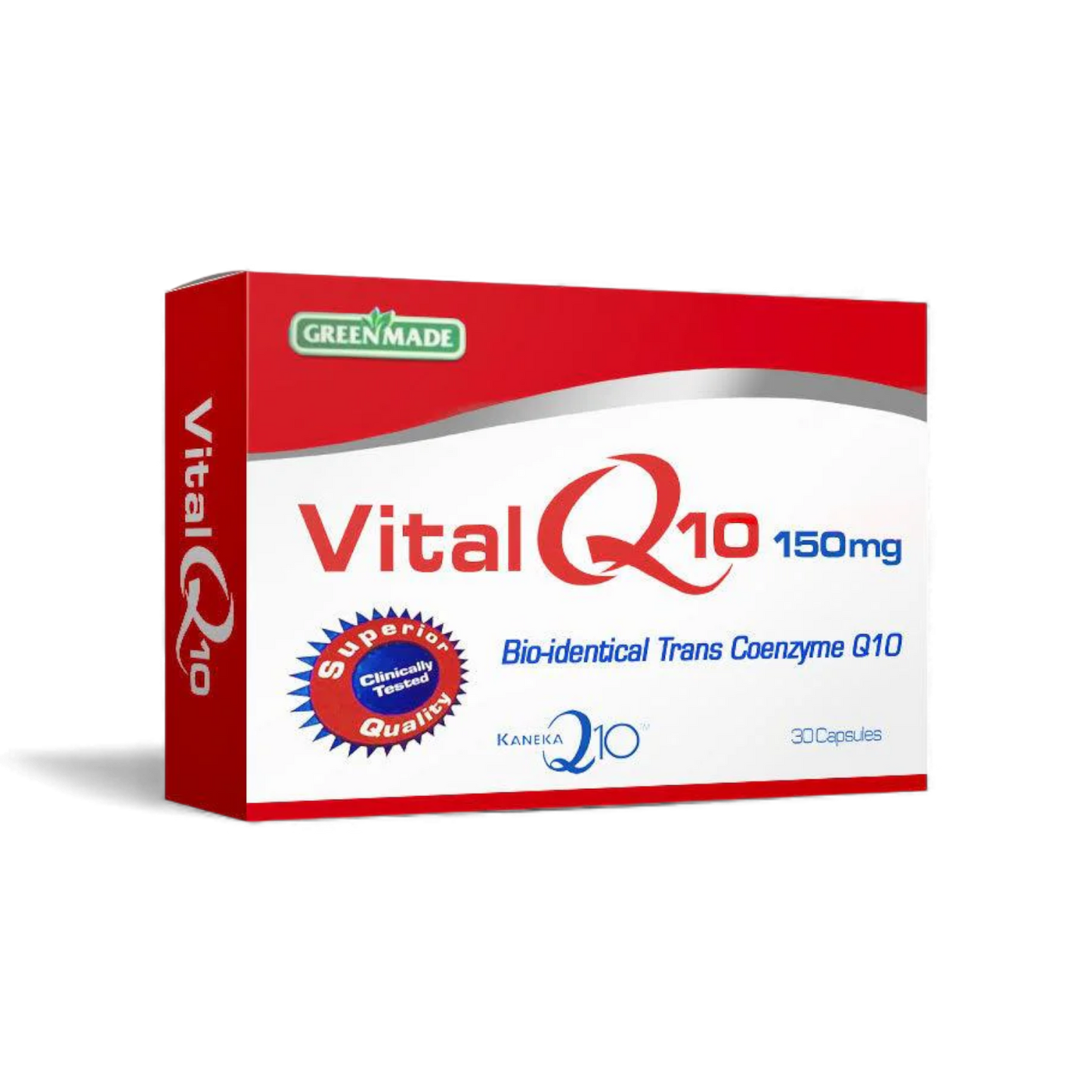 Green Made – Vital Q10 150 mg (30 Capsules)