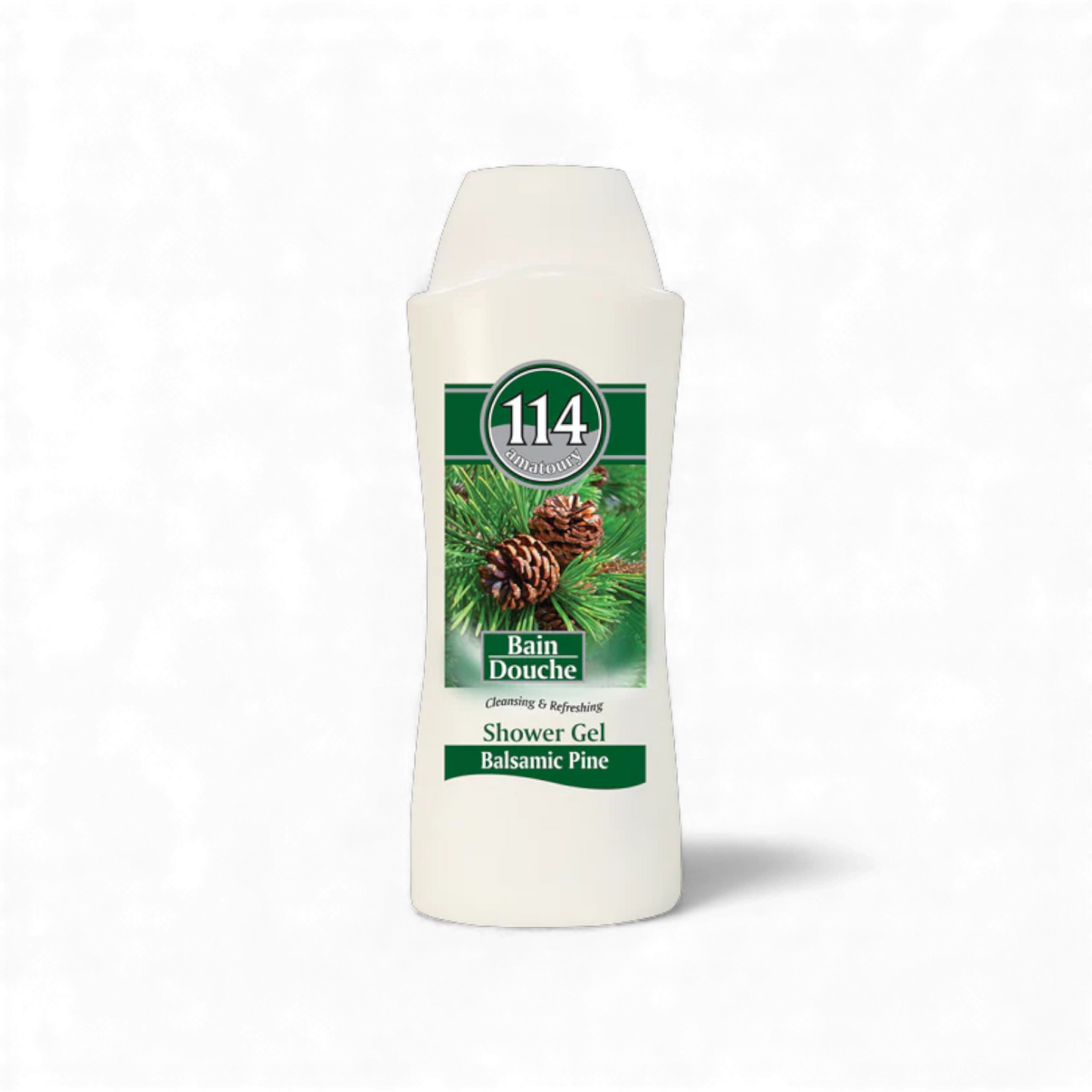 114 Shower Gel - Balsamic Pine 650mL