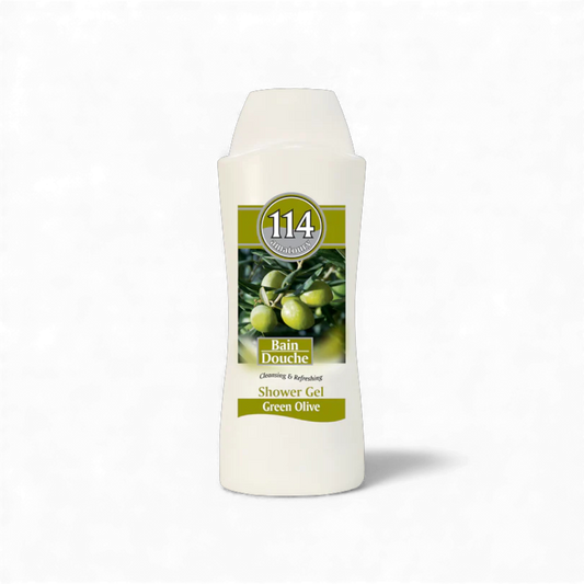 114 Shower Gel - Green Olive 650mL