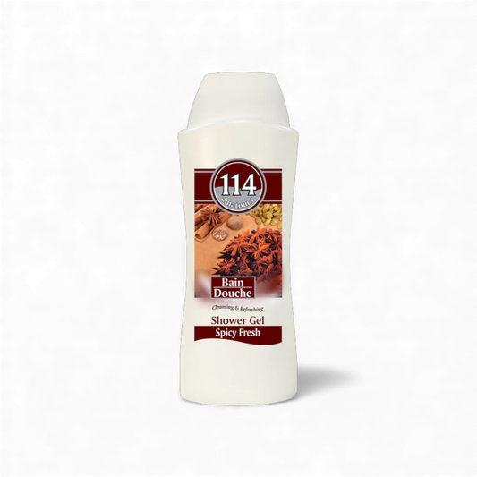 114 Shower Gel - Spicy Fresh 650mL
