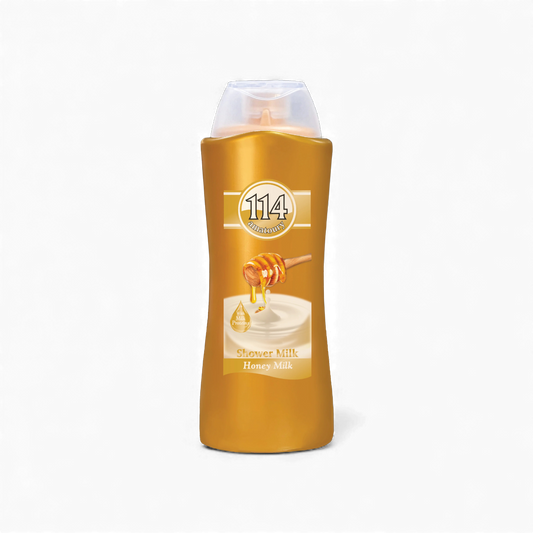 114 Shower Gel Honey & Milk - 650ml