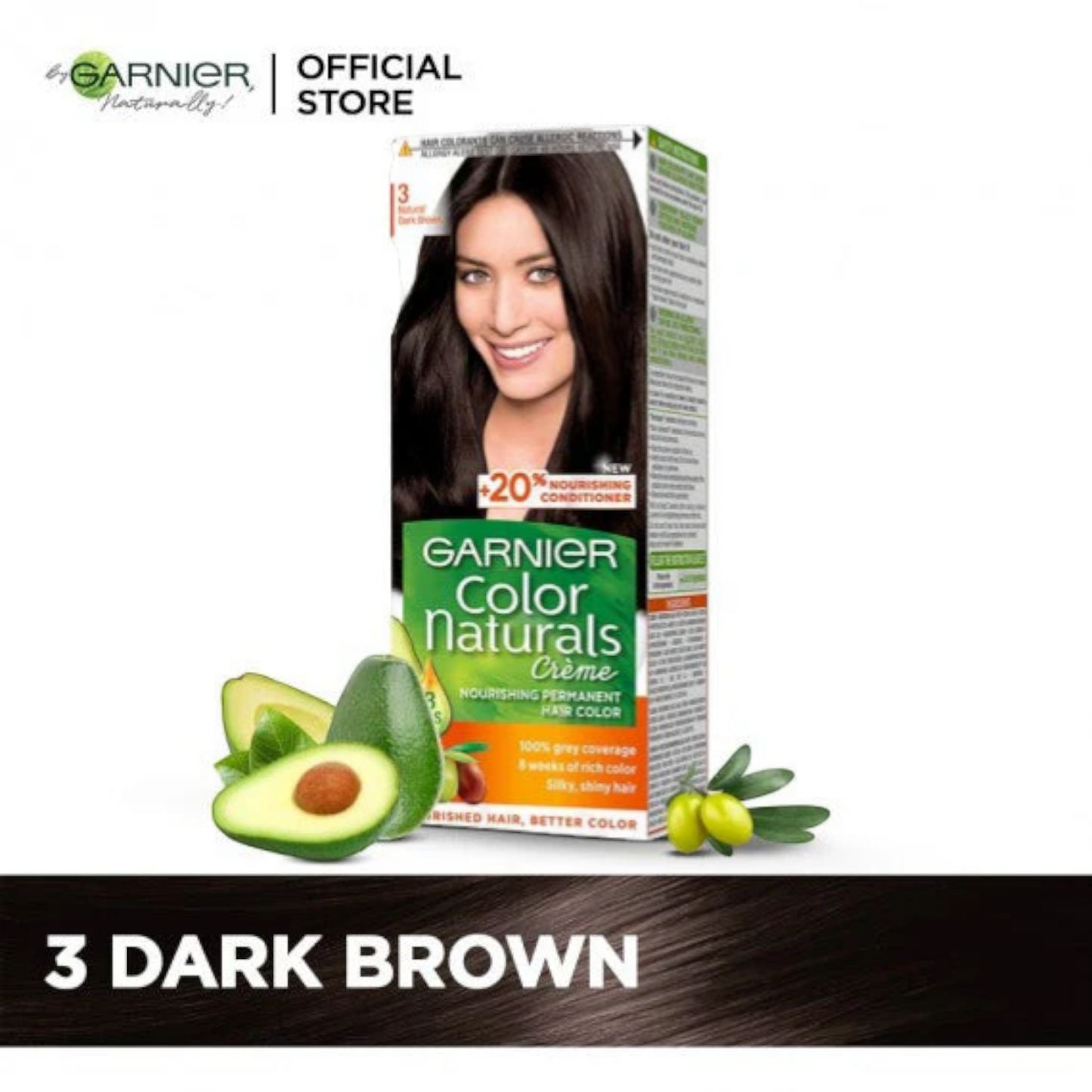 Garnier Color Naturals Crème Permanent Hair Color – 14 Shades Available