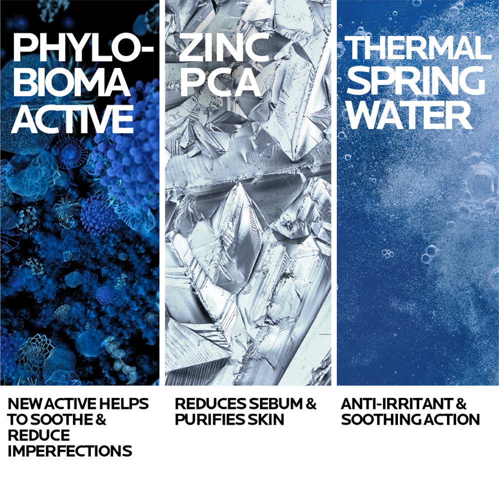 La Roche-Posay Effaclar Foaming Cleansing Gel for Oily & Acne-Prone Skin 400ml & 200ml