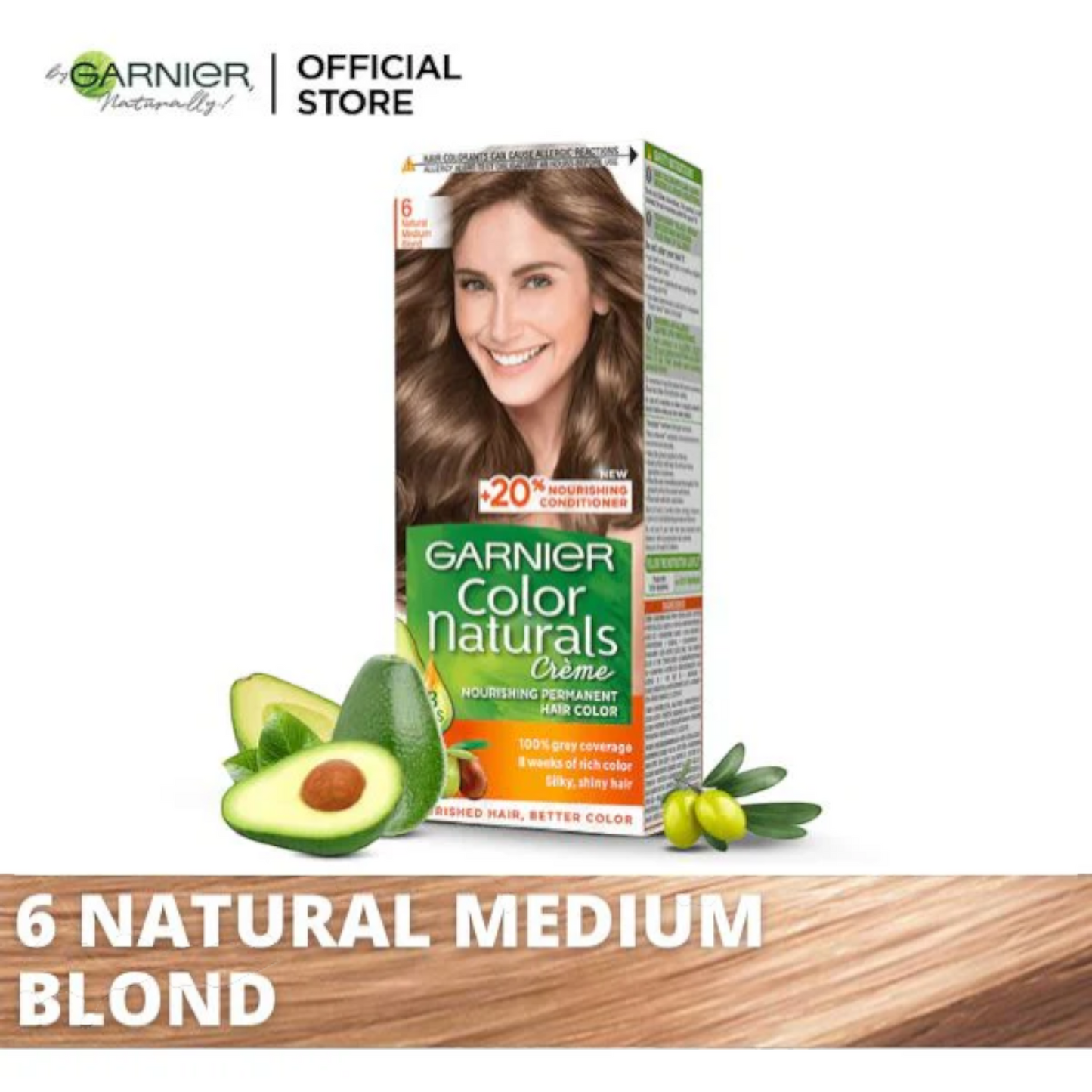 Garnier Color Naturals Crème Permanent Hair Color – 14 Shades Available
