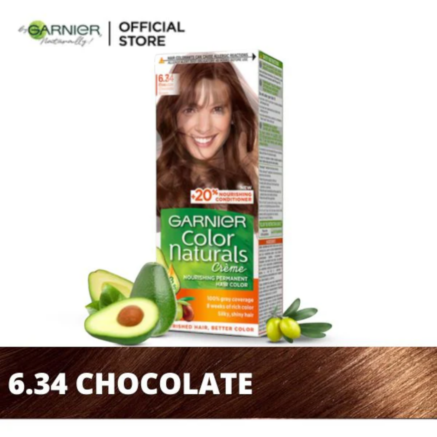 Garnier Color Naturals Crème Permanent Hair Color – 14 Shades Available
