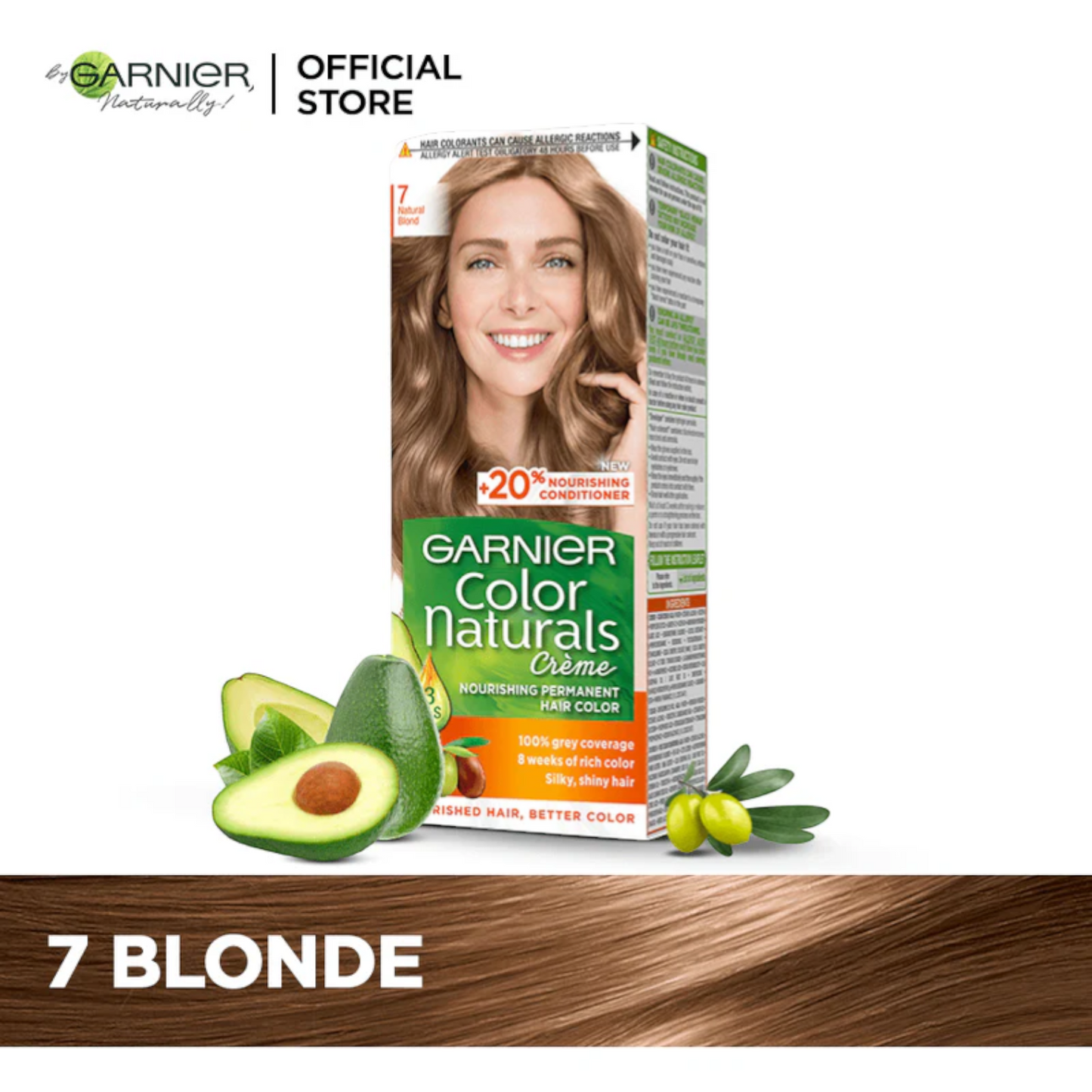 Garnier Color Naturals Crème Permanent Hair Color – 14 Shades Available