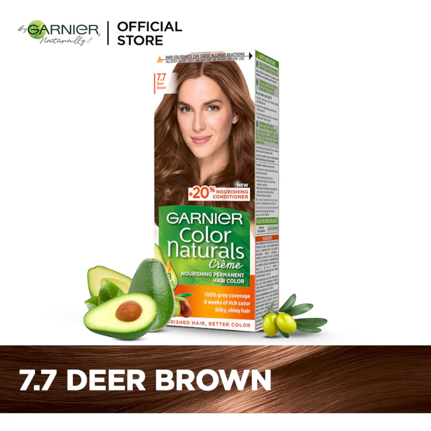 Garnier Color Naturals Crème Permanent Hair Color – 14 Shades Available