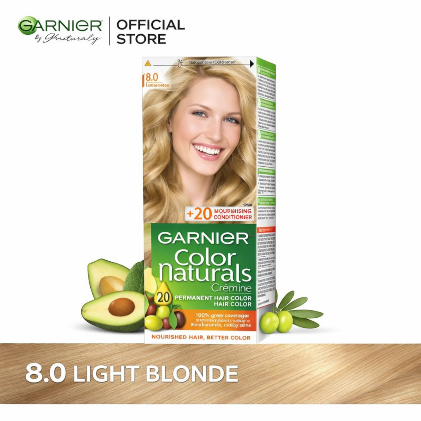 Garnier Color Naturals Crème Permanent Hair Color – 14 Shades Available