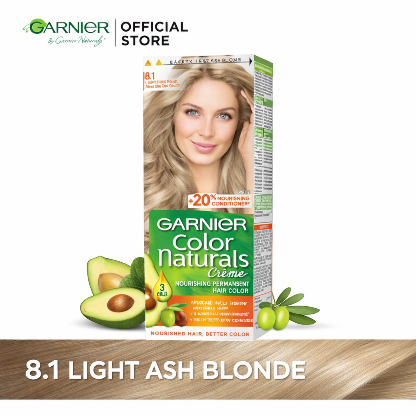 Garnier Color Naturals Crème Permanent Hair Color – 14 Shades Available