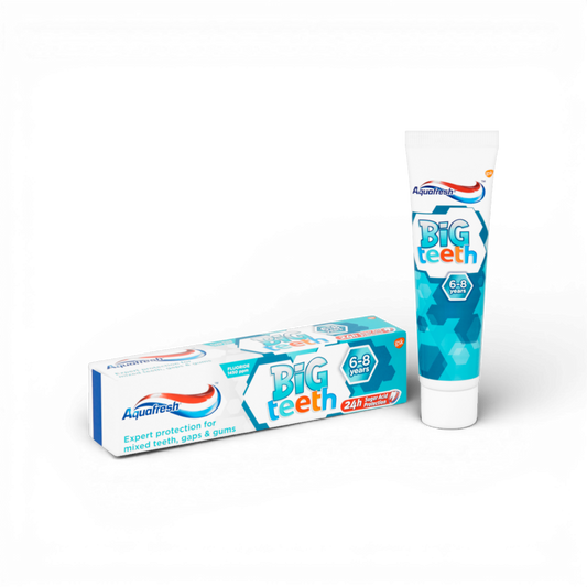 Aquafresh Big Teeth Toothpaste 6–8 Years – 50ml