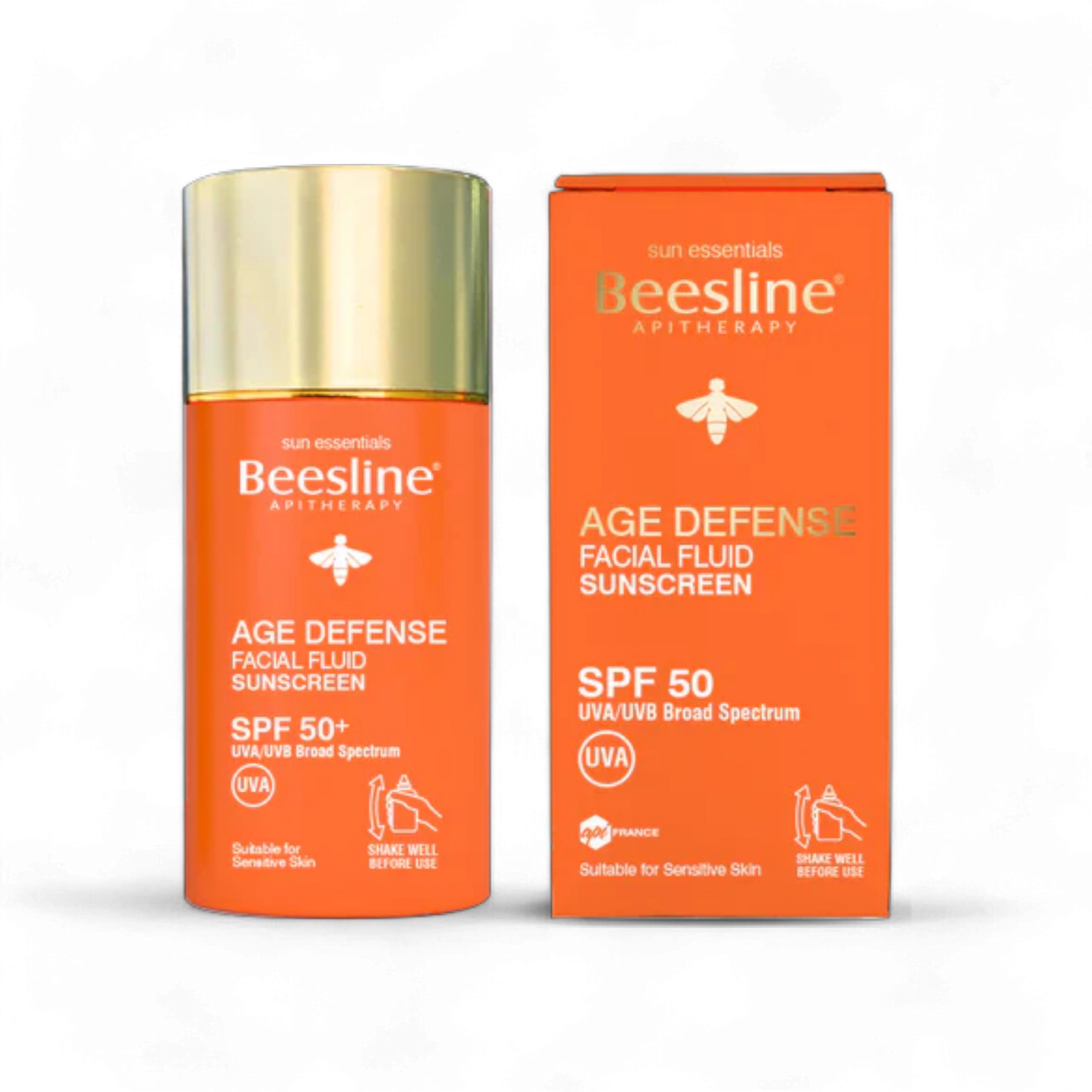 Beesline Age Defense Facial Fluid Sunscreen SPF 50 - 40ml
