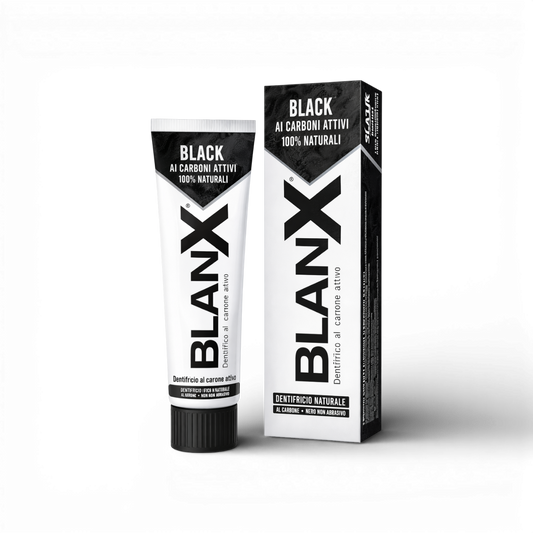 Blanx Black Activated Charcoal Whitening Toothpaste – 75ml