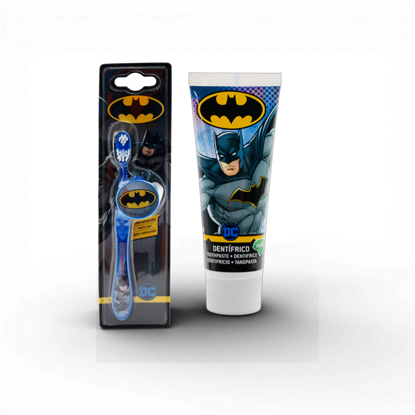 Batman Kids Toothpaste (Fluoride) + Toothbrush Set – 50ml
