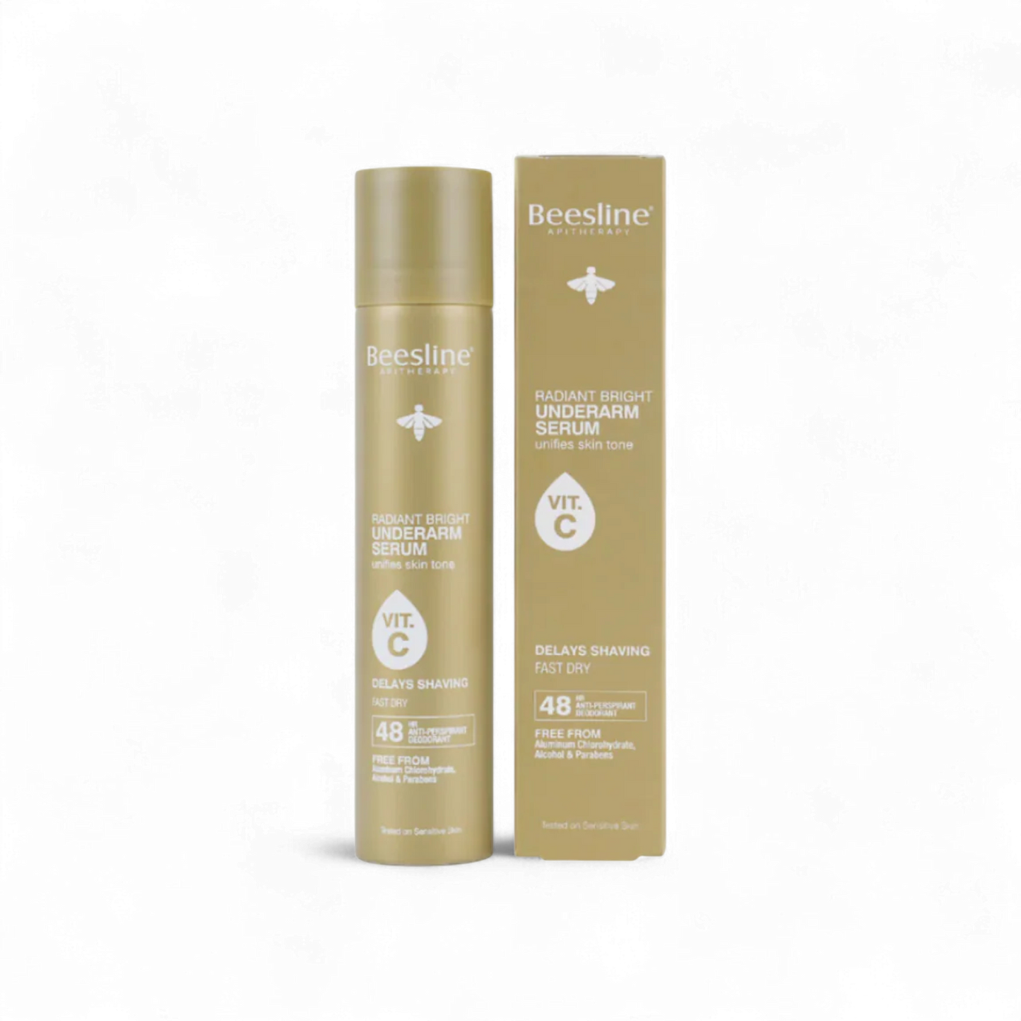 Beesline Radiant Bright Underarm Serum Delays Shaving - 150ml