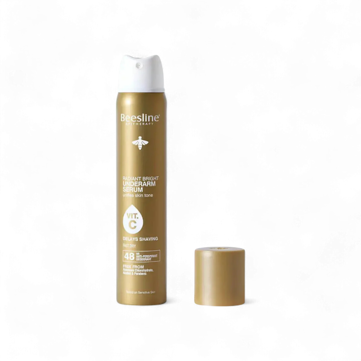 Beesline Radiant Bright Underarm Serum Delays Shaving - 150ml