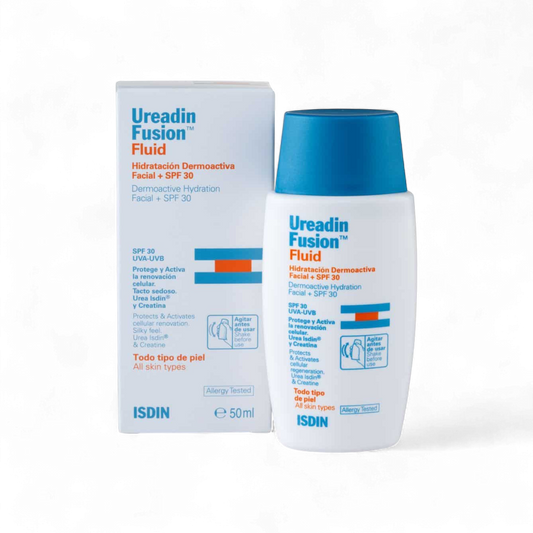 Isdin Ureadin Fusion Fluid Facial SPF 30 – Dermactive Hydration 50ml