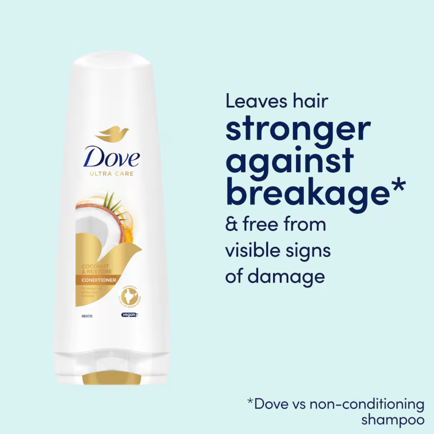 Dove Repairing Ritual Shampoo with Coconut Oil and Turmeric – 400ml