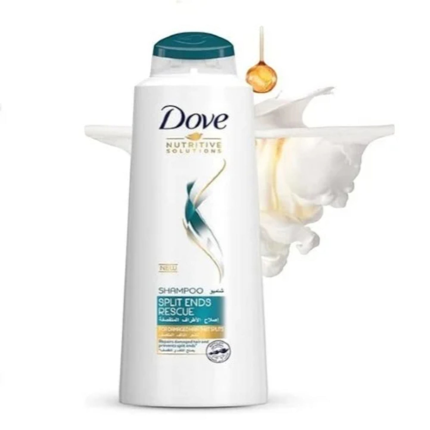 Dove Split Ends Rescue Shampoo – 600ml