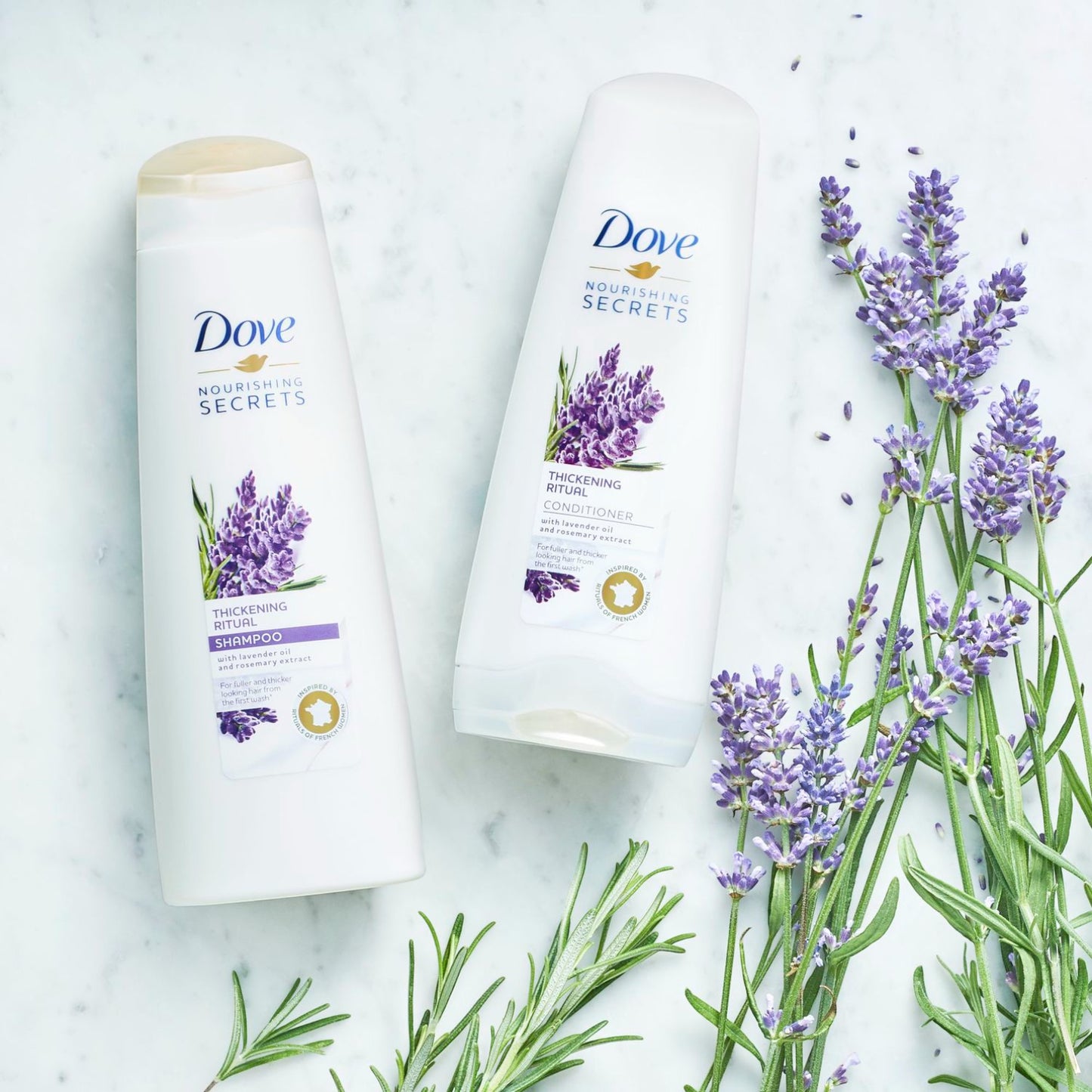 Dove Thickening Ritual Shampoo with Lavender Oil – 400ml