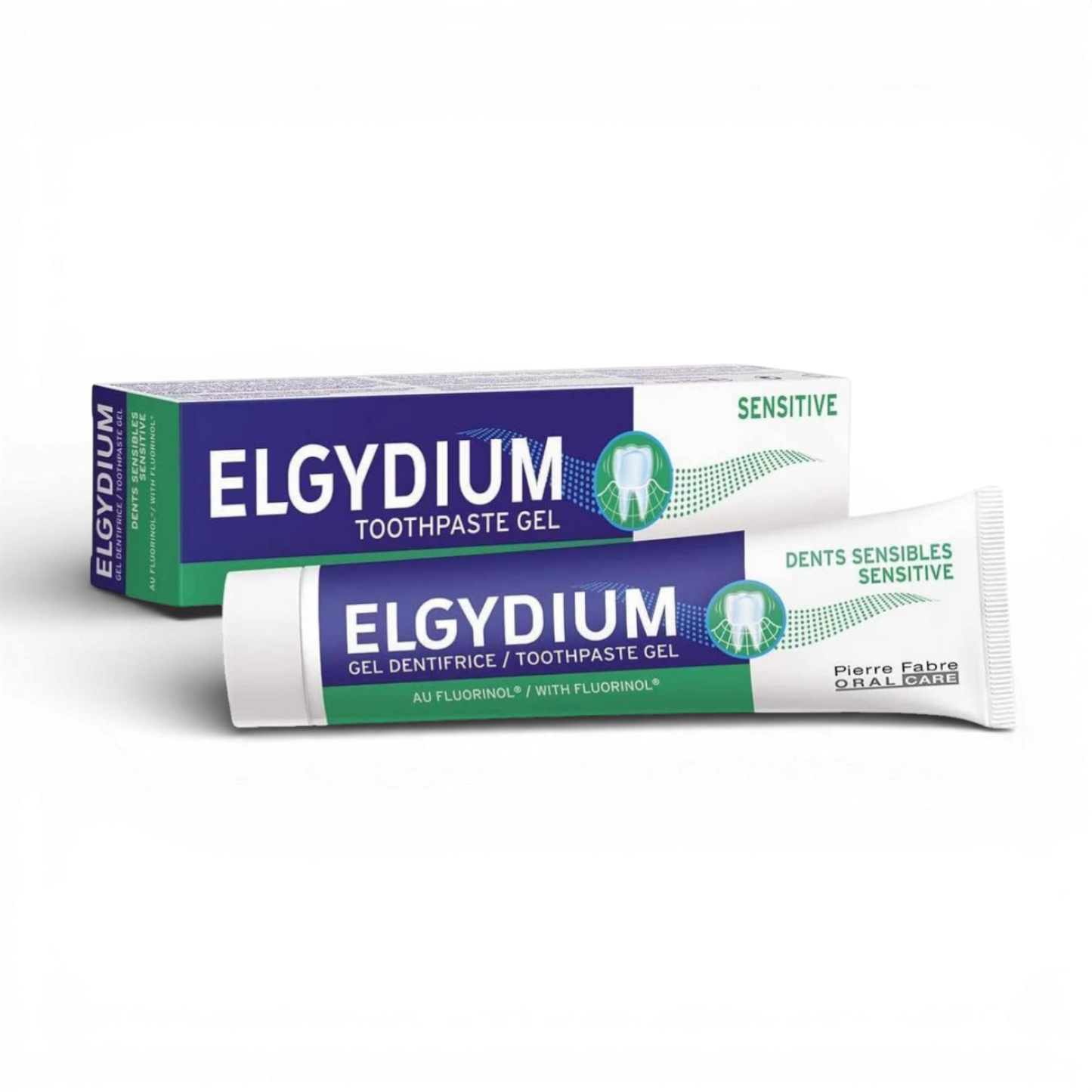Elgydium Sensitive Toothpaste Gel with Fluorinol – 75ml
