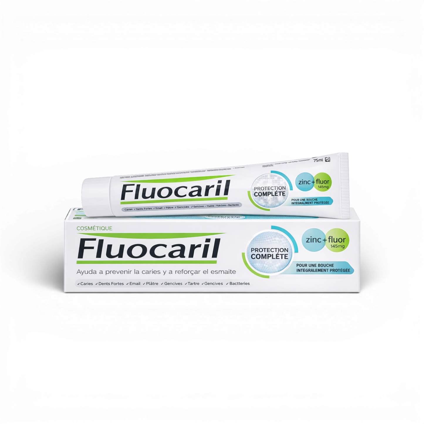 Fluocaril Complete Protection Toothpaste + Free Toothbrush – 75ml