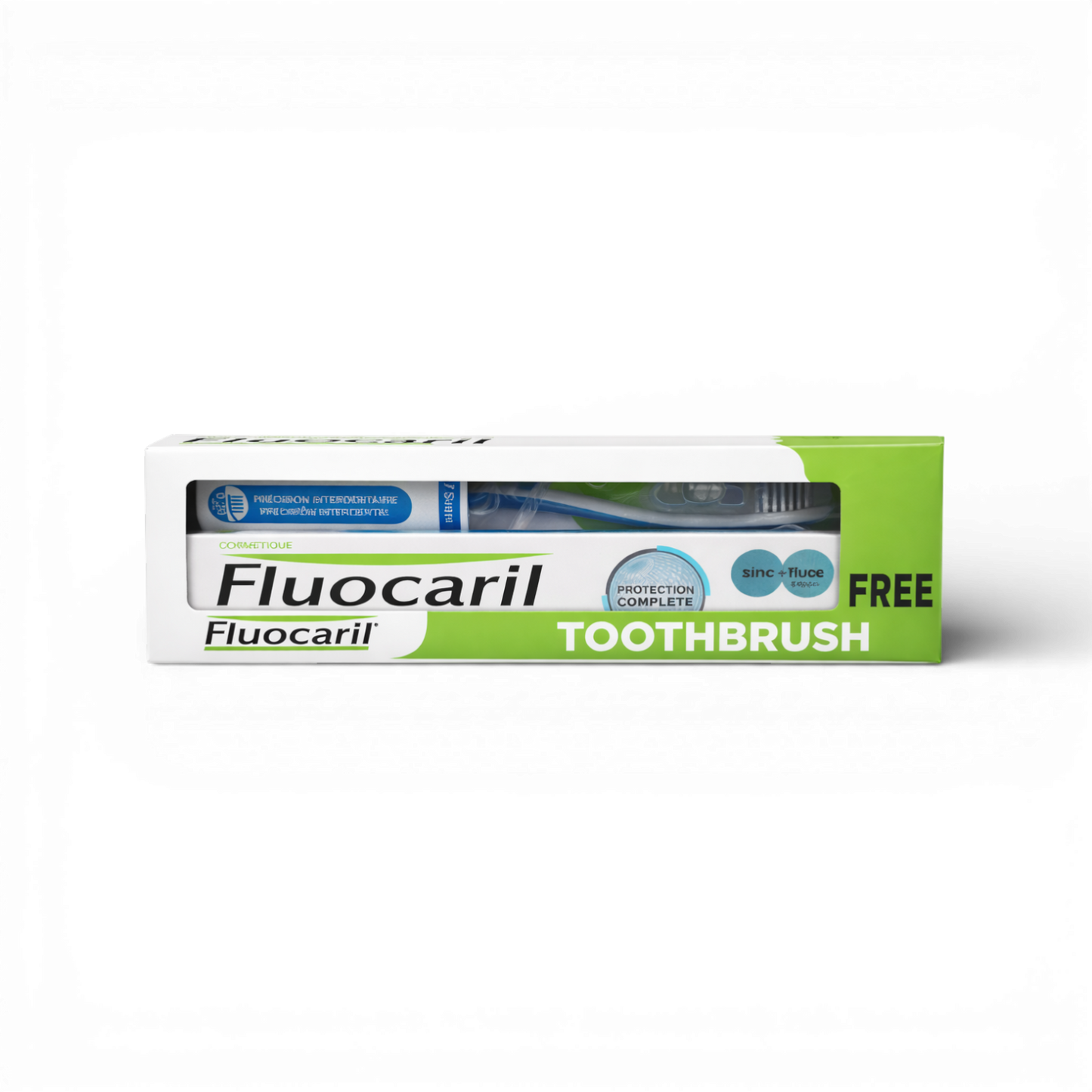 Fluocaril Complete Protection Toothpaste + Free Toothbrush – 75ml