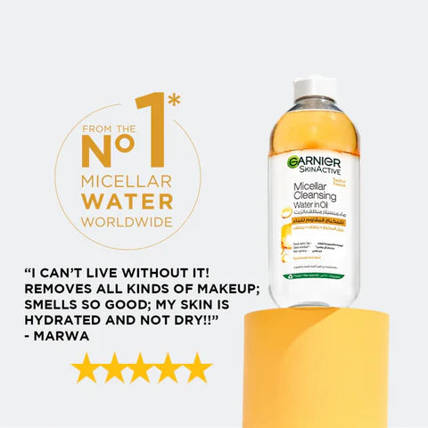 Garnier Micellar Cleansing Water In Oil - 400ml