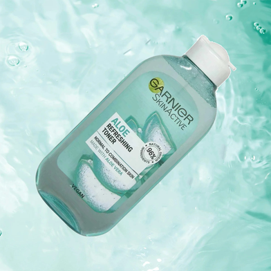 Garnier Natural Aloe Refreshing Toner – 200ml