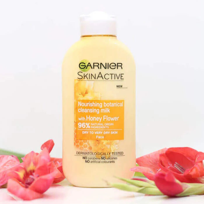 Garnier Natural Honey Flower Cleansing Milk - 200ml