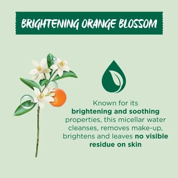 Garnier Organic Micellar Water with Orange Blossom – 400ml