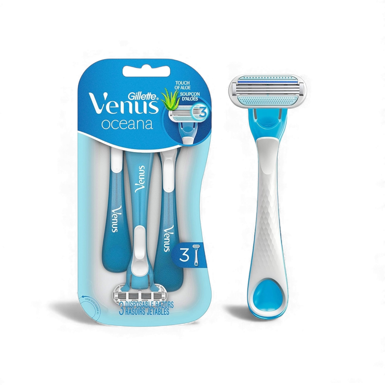Gillette Venus Oceana – Disposable Razors (Pack) – CareDistrict