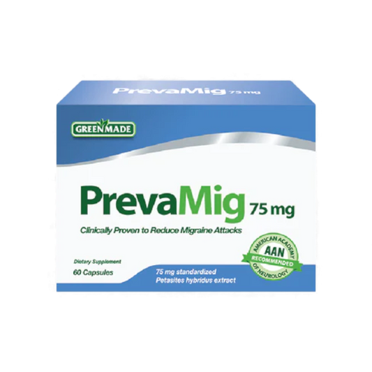 Green Made – PrevaMig 75 mg (30 Capsules)