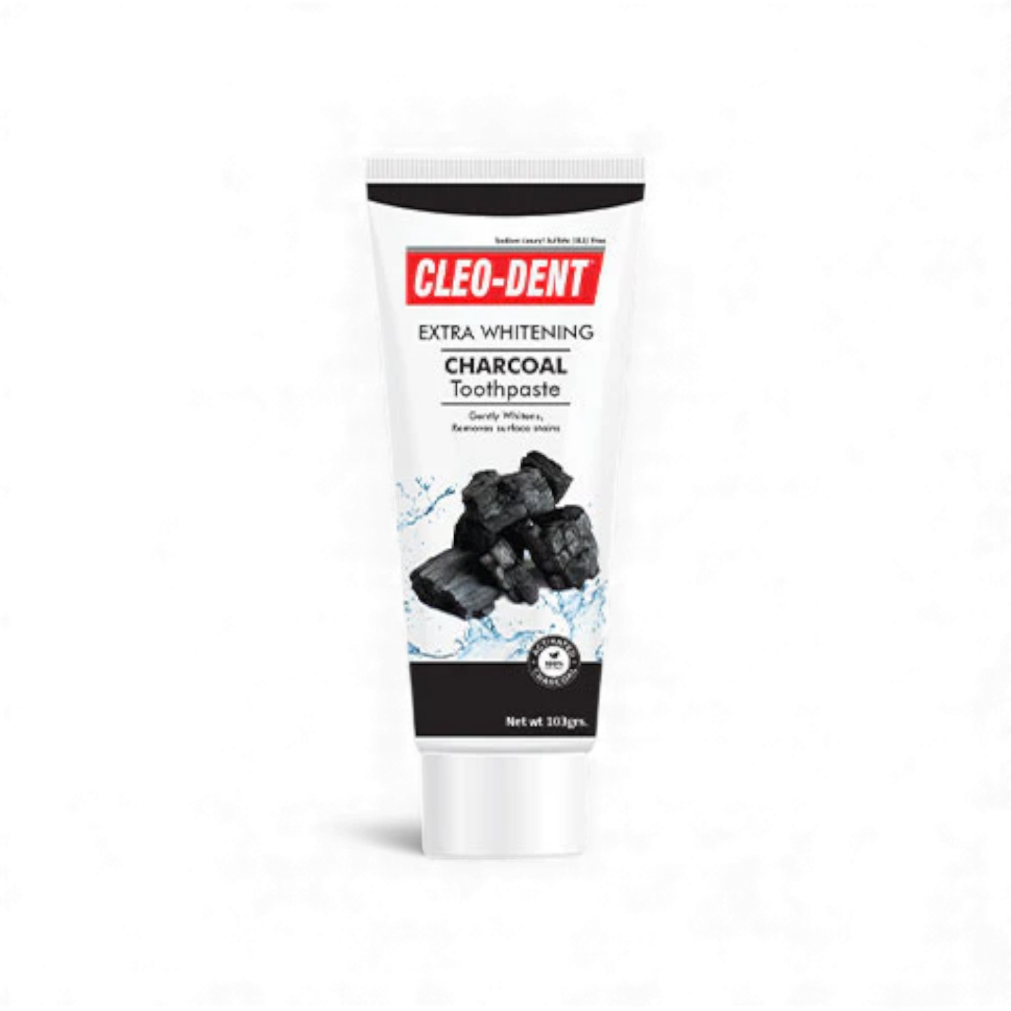 Cleo-Dent Extra Whitening Charcoal Toothpaste - 75 ml