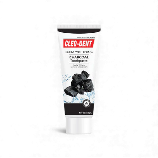 Cleo-Dent Extra Whitening Charcoal Toothpaste - 75 ml