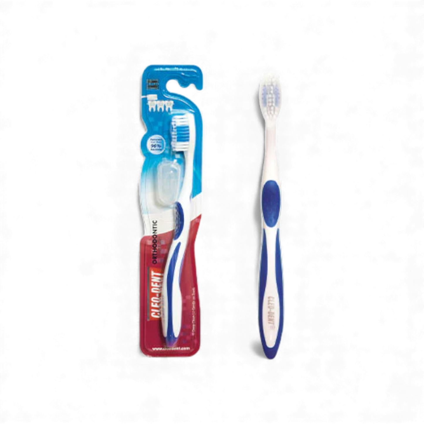 Cleo-Dent Adult Orthodontic Toothbrush