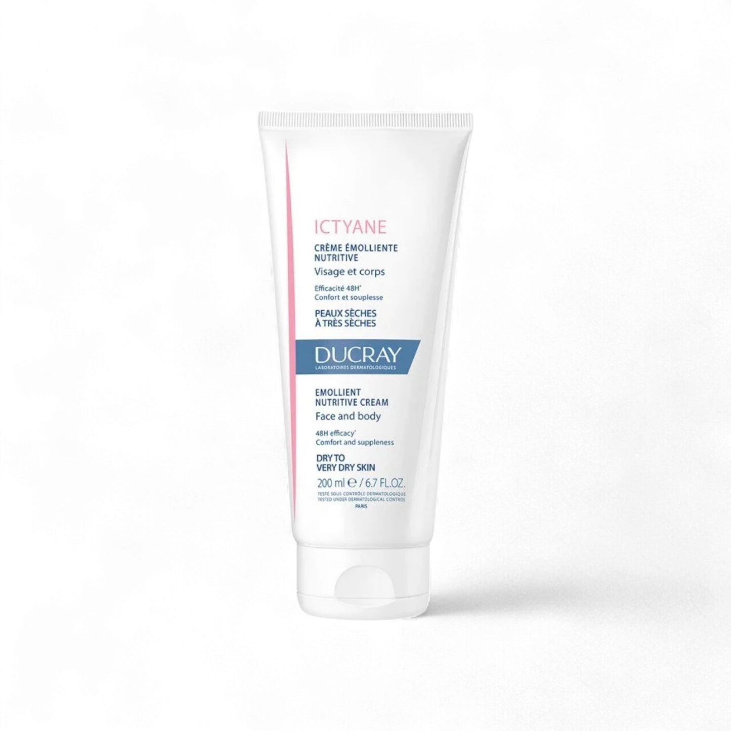 Ducray Ictyane Emollient Nutritive Cream Face & Body 200ml