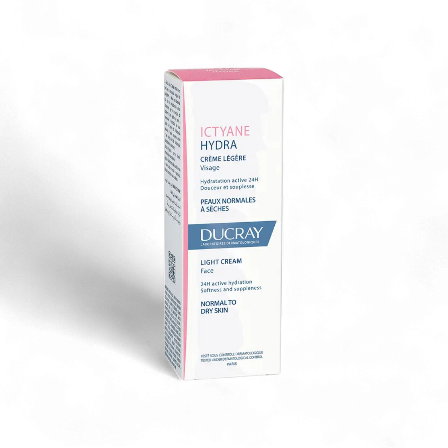 Ducray Ictyane Hydra Light Cream – 24H Hydration For Normal To Dry Skin - 40ml