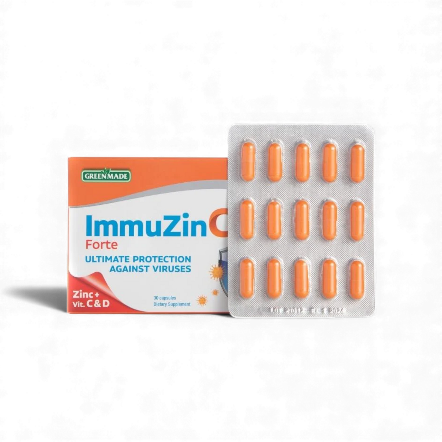 Green Made – Immuzinc (30 Capsules)
