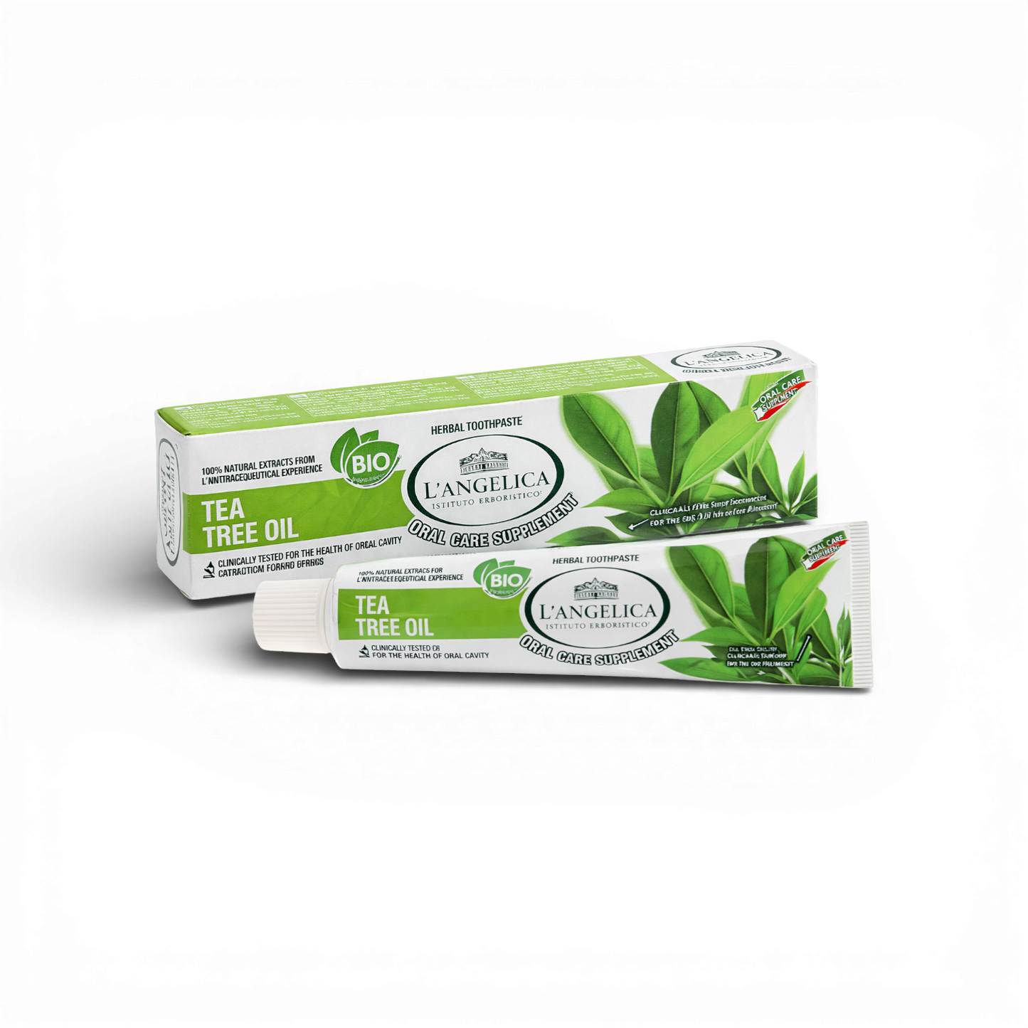 L’Angelica Herbal Toothpaste Tea Tree Oil – 75ml